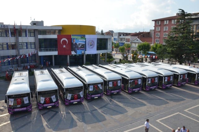 YENİ NESİL OTOBÜSLER HİZMETTE