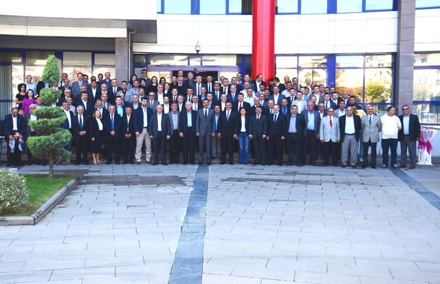 BELEDİYENİN BAYRAMLAŞMASI