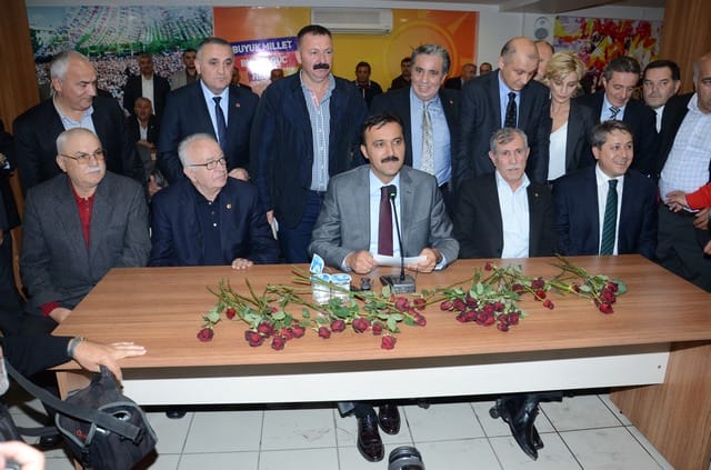 BAŞKAN BAYRAM ADAYLIĞINI AÇIKLADI