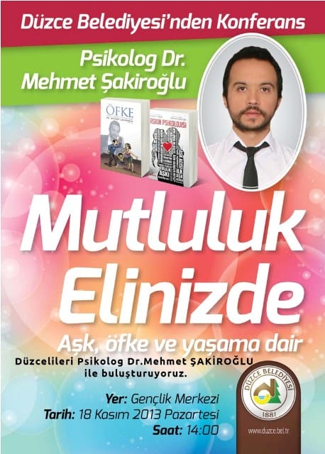 MEHMET ŞAKİROĞLU KONFERANSI