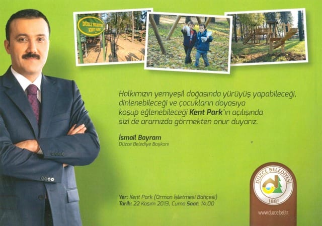 KENT PARK AÇILIYOR
