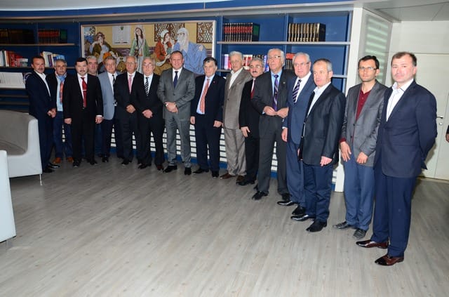 BAŞKANA TEBRİK ZİYARETLERİ