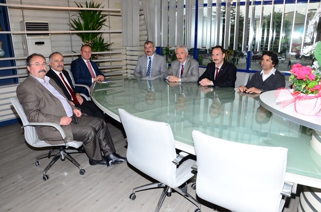 SENDİKALARDAN ZİYARET