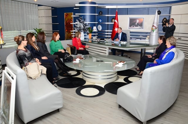 KADIN GİRİSİMCİLER KONURALP İÇİN BAŞKANDAN DESTEK İSTEDİ
