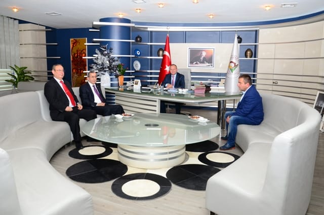 VALİ YARDIMCILARINDAN BAŞKAN KELEŞE ZİYARET
