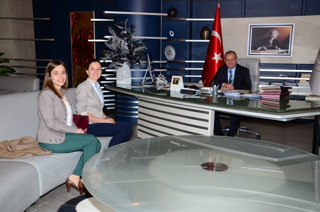 KIZILAY KAN BAĞIŞ MERKEZİNDEN BAŞKAN KELEŞE ZİYARET