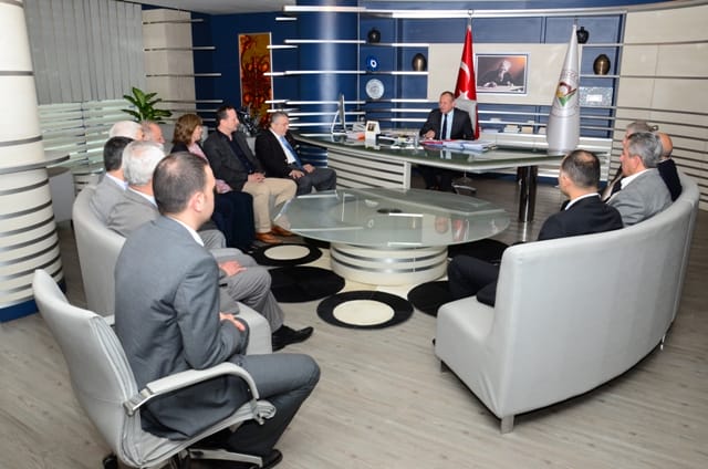 TİCARET BORSASINDAN HAYIRLI OLSUN ZİYARETİ