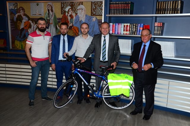 BAŞKAN KELEŞTEN BİSİKLET SPORCULARINI SEVİNDİRECEK PROJELER