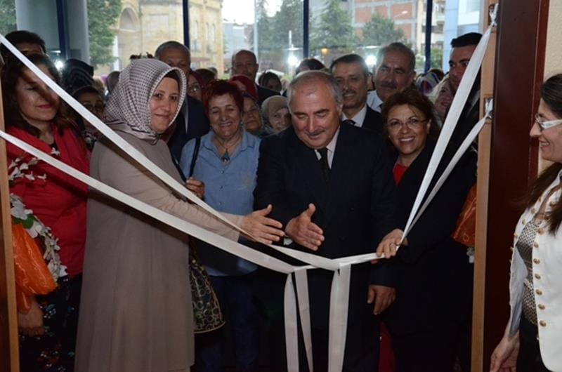 MESLEK EDİNDİRME KURSU YIL SONU SERGİSİ BAŞLADI