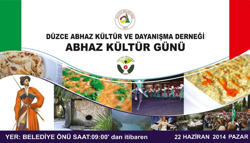 ABHAZLAR KÜLTÜRLERİNİ DÜZCELİLERE TANITACAK