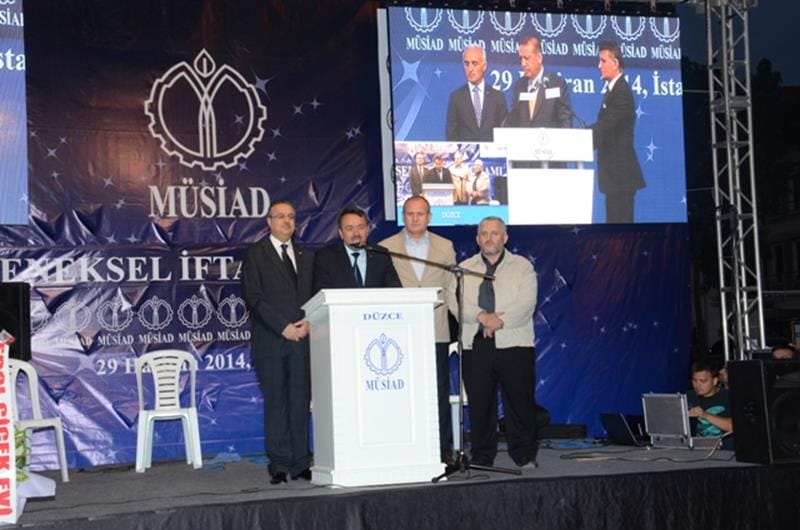 BAŞKAN KELEŞ MÜSİADIN GELENEKSEL İFTAR YEMEĞİNE KATILDI