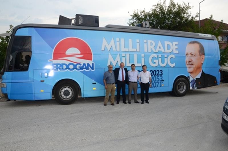 BAŞKAN KELEŞ DESTEK TURUNDA