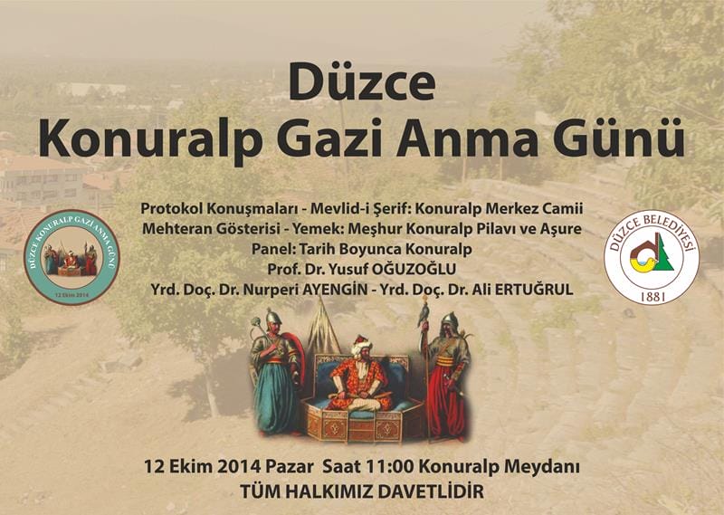 KONURALP GAZİ Yİ ANMA GÜNÜ