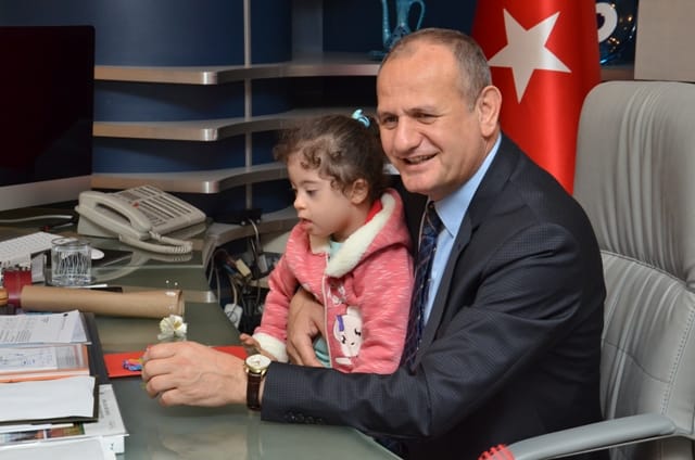 ENGELLİLER İÇİN AÇILAN OKULA KELEŞTEN BÜYÜK DESTEK