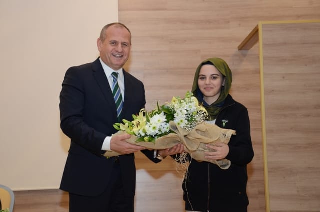 BAŞKAN KELEŞ ÖĞRENCİLERLE BİR ARAYA GELDİ