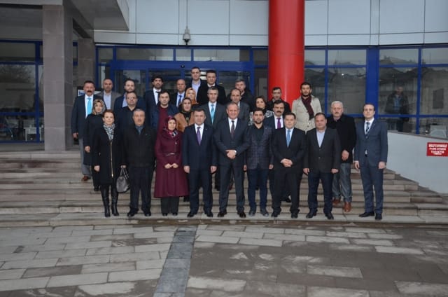 KESKİN VE YÖNETİMİNDEN ZİYARET