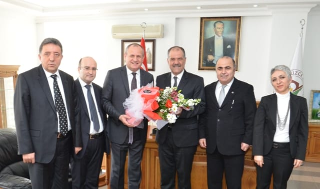 KAMAR´DAN BAŞKAN KELEŞ´E VERGİ HAFTASI ZİYARETİ