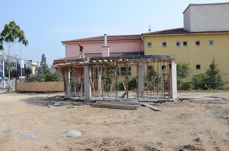 DÜZCE LİSESİ PARKINDA 2. ETAP BAŞLADI