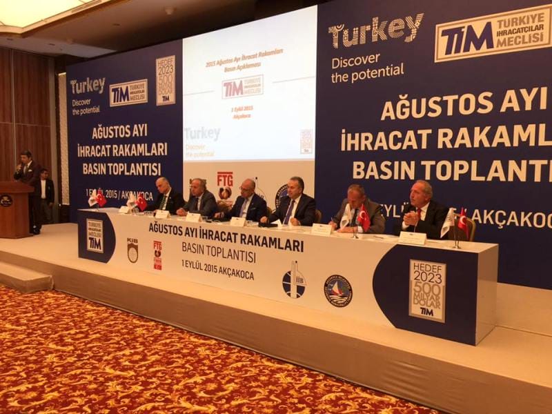 TİM BASIN TOPLANTISINI AKÇAKOCA´DA YAPTI