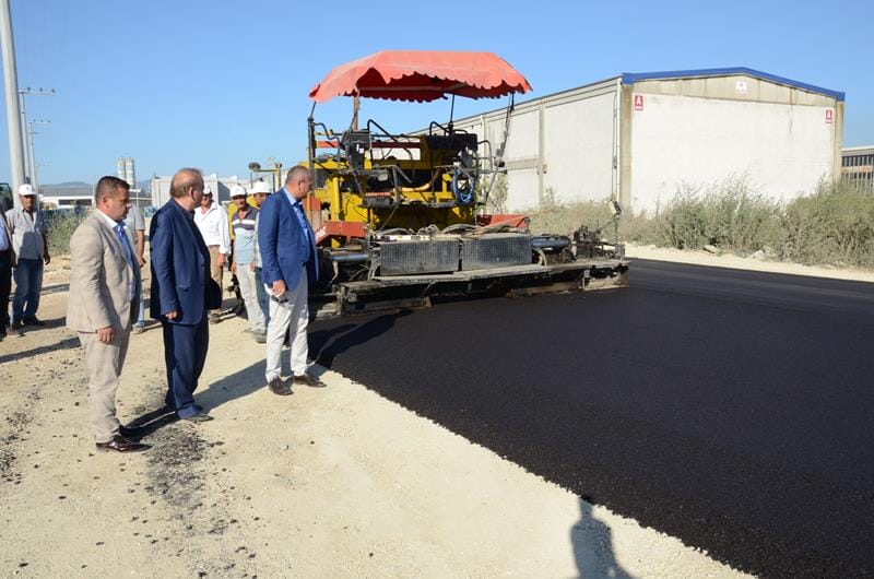KÜÇÜK SANAYİ SİTESİ YOLU ASFALTLANDI