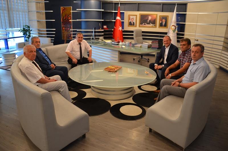 KOMŞU İLLERİN BAŞKANLARI BİR ARAYA GELDİ