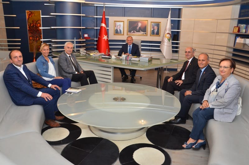 CHP HEYETİNDEN BAŞKAN KELEŞ´E ZİYARET
