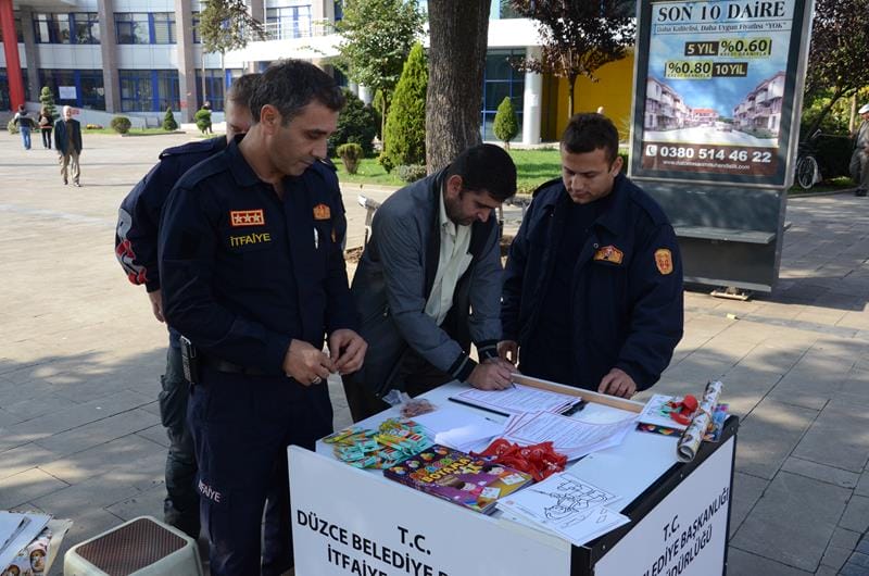 İTFAİYEDEN YANGINA KARŞI BİLİNÇLENDİRME ANKETİ