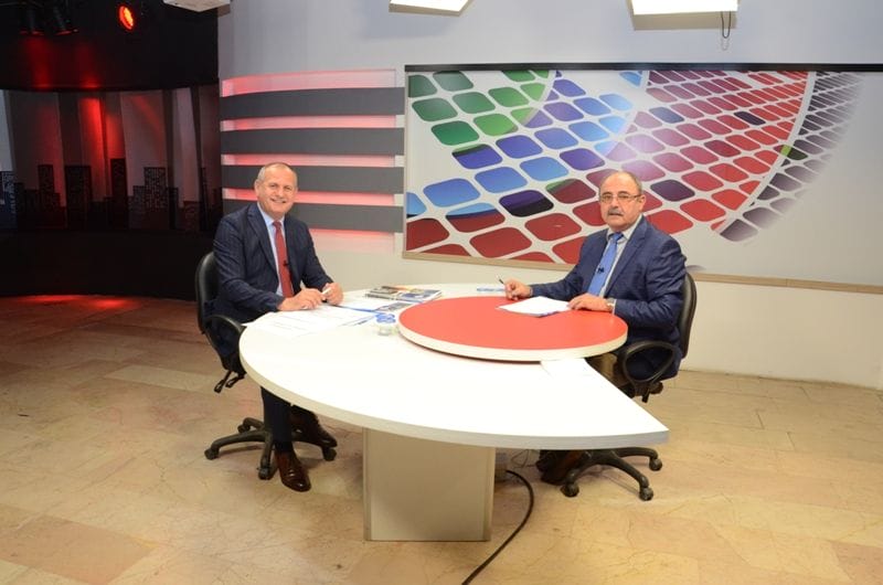 BAŞKAN DTV’DE HİZMETLERİ ANLATTI