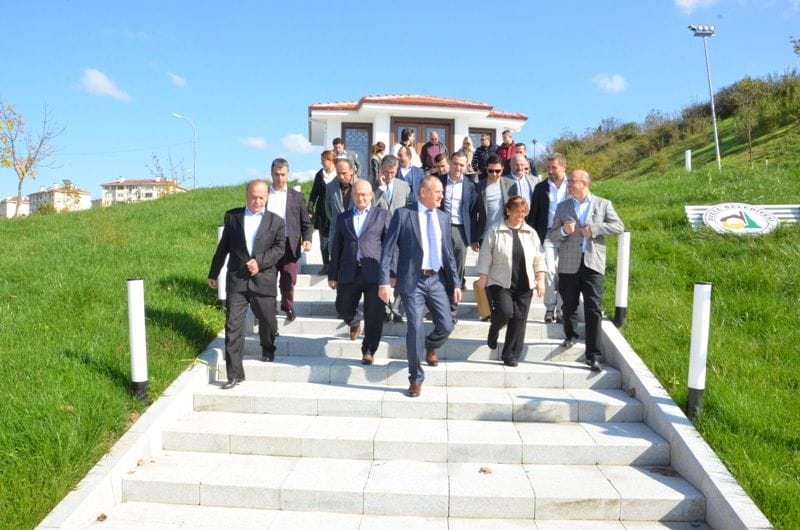 BAŞKAN KELEŞ VE BASIN TEMSİLCİLERİ YATIRIMLARI GEZDİ