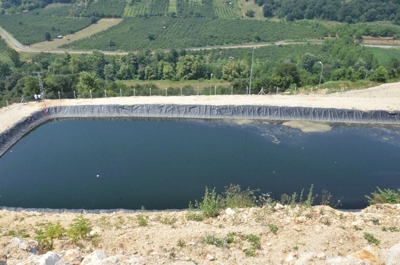 ÇÖP DEPOSUNDA İLAÇLI TEDBİR