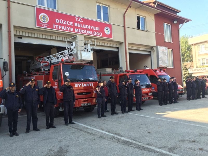 İTFAİYEDE 10 KASIM