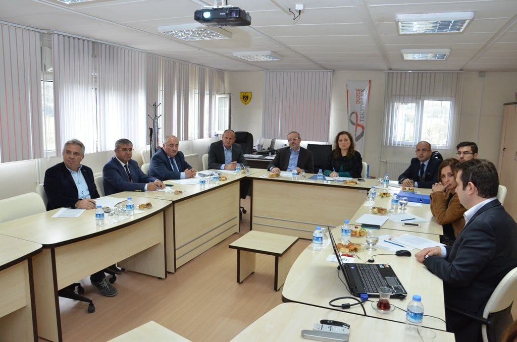 TEKNOPARK TOPLANTISI YAPILDI