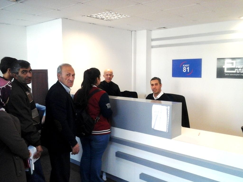 ÜNİVERSİTEDE BÜRO AÇILDI