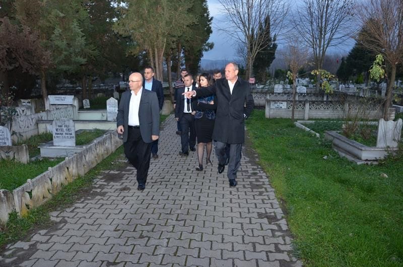 ŞEHİR MEZARLIĞINDA DÜZENLEME