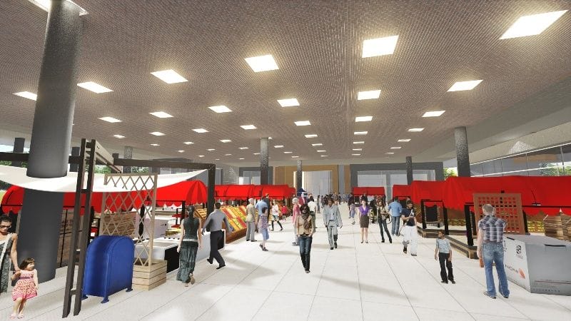 KAPALI MODERN PAZARYERİ