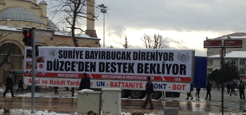 BAYIRBUCAK TÜRKMENLERİNE YARDIM