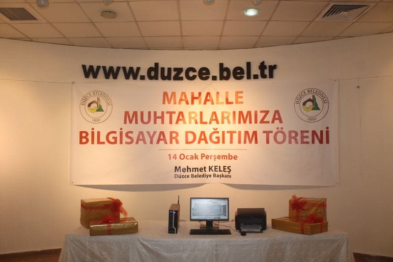 MUHTARLARA BİLGİSAYAR KURULUM DESTEĞİ