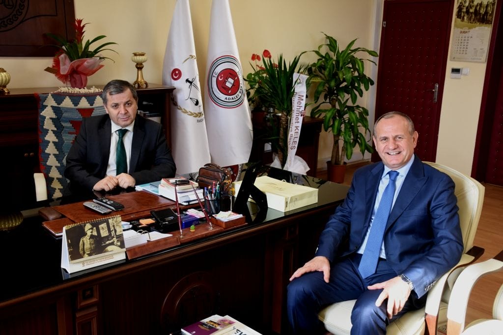ADALET KOMİSYONU BAŞKANINA ZİYARET