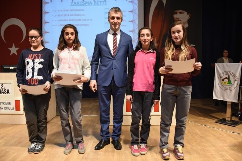 BİLGİ YARIŞMASINDA İKİ BİRİNCİ BELLİ OLDU