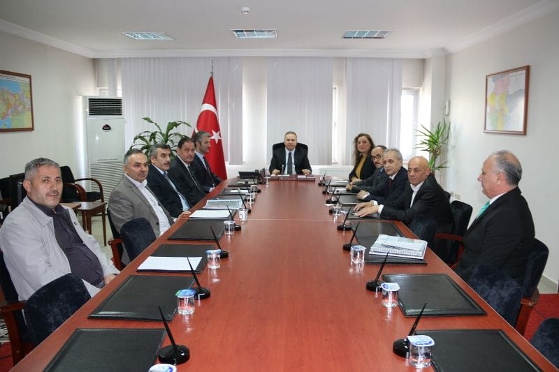 VALİLİKTE CAMİİ TOPLANTISI