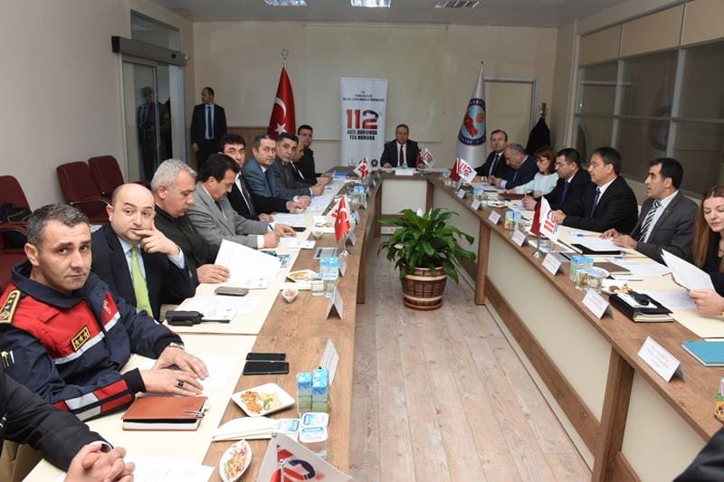 ACİL ÇAĞRI MERKEZİ KOORDİNASYON TOPLANTISI