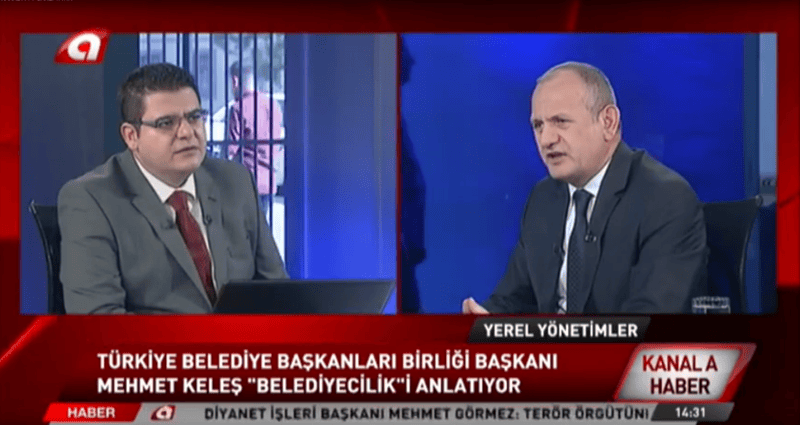 BAŞKAN KANAL A PROGRAMINDA