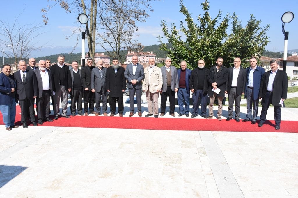 VAKIF VE DERNEK TEMSİLCİLERİYLE TOPLANTI YAPILDI