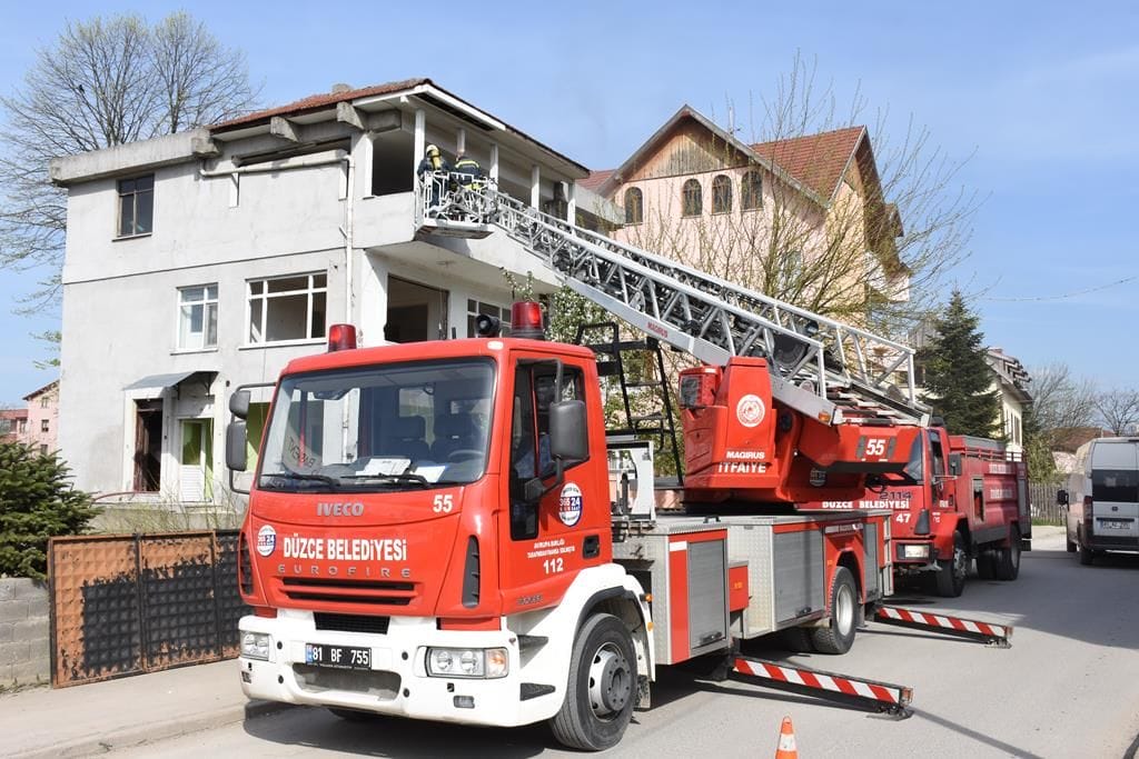 İTFAİYE’DEN YANGIN TATBİKATI