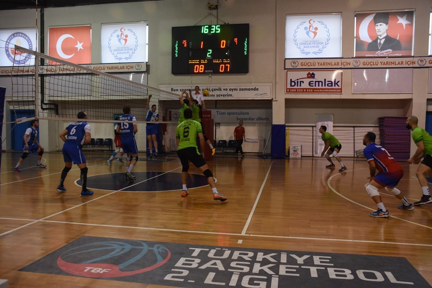 VOLEYBOL İÇİN İKİ MAÇIMIZ VAR