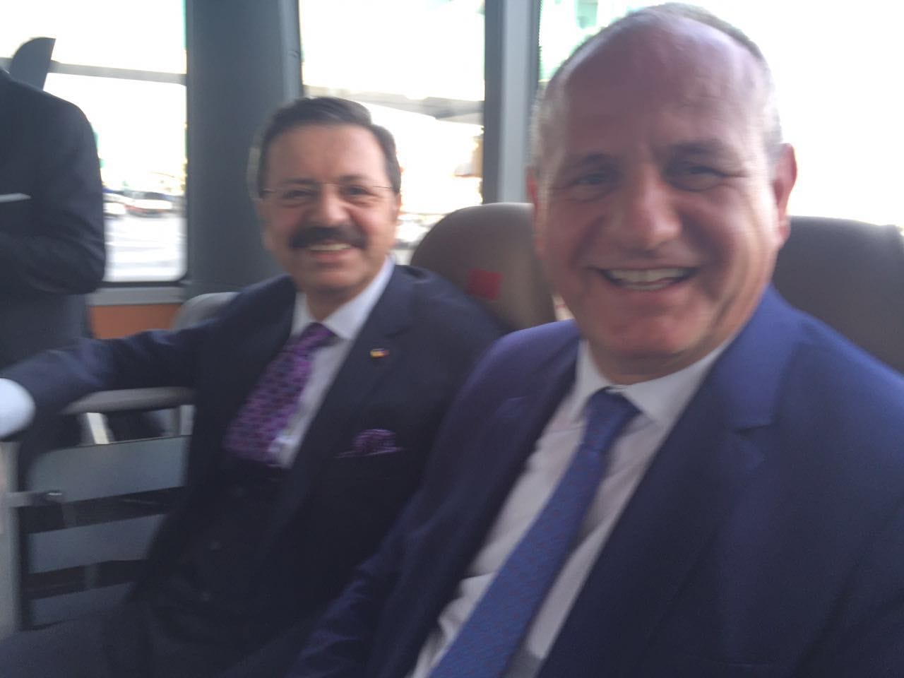 BAŞKAN KELEŞ, HİSARCIKLIOĞLU İLE FINDIĞI GÖRÜŞTÜ