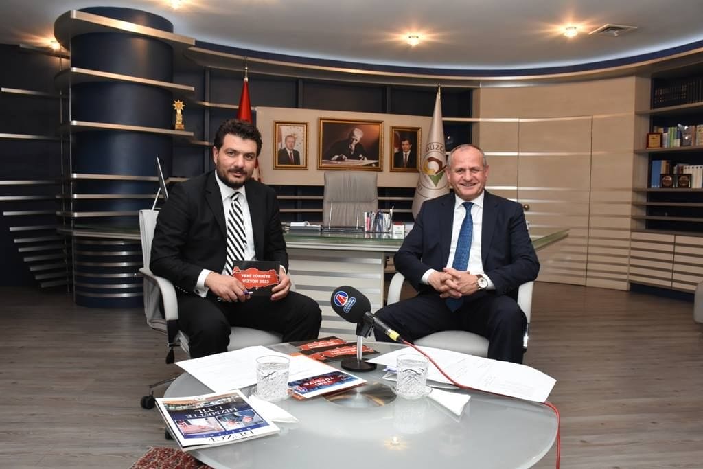KANAL AVRUPA BAŞKAN KELEŞ İLE RÖPORTAJ YAPTI
