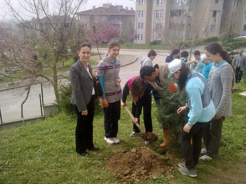 OKULLARDA AĞAÇLANDIRMA ÇALIŞMALARI BAŞLIYOR