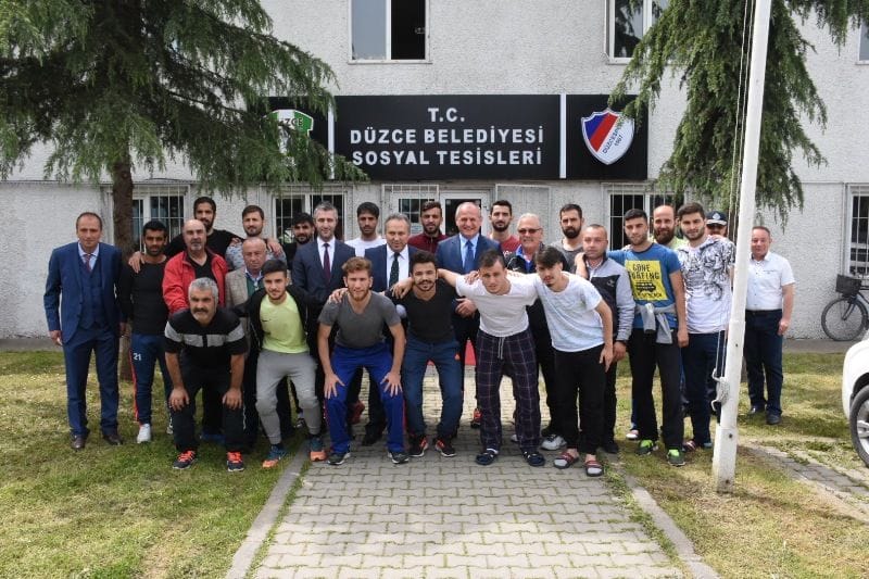 DÜZCESPORA MORAL ZİYARETİ