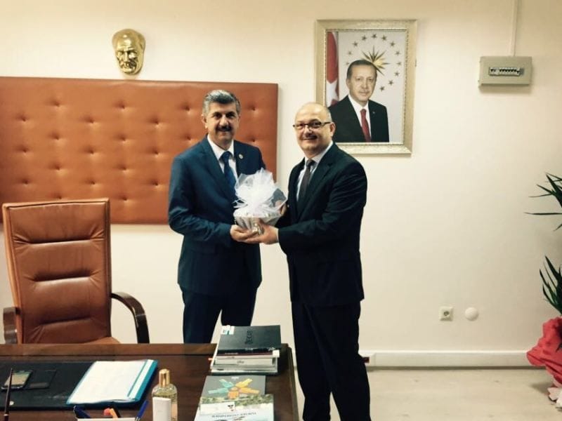 İGM BAŞKANINA ZİYARET